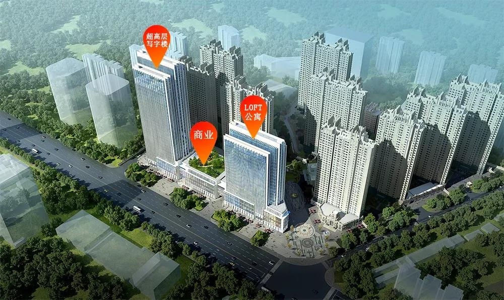 华鼎·中央都会︱挑高4.9米LOFT公寓 定义城市舒居