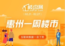 三周连涨！楼市逐步复苏！本周惠州新房网签749套！