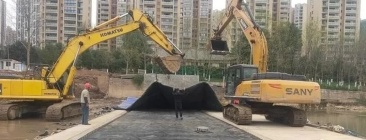 广元南河橡胶坝修复工程进度过大半，下月中旬将全面完工！_广元房产网
