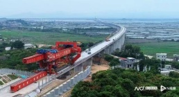 最新进展！广汕铁路7标长沙湾特大桥合龙！将成广东最长跨海铁路特大桥