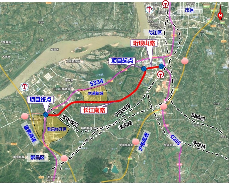 又一利好！G236长江南路即将快速化改造！主线速度80km/h 新建11座人行天桥