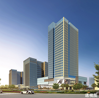 泰州明发国际大酒店40#楼外立面调整规划建筑方案批前公示出炉