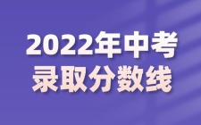 郴州市2022年第二批次(普通高中统招生)平行志愿投档分数线公布