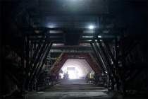 开梁高速建设有序推进 明月山隧道年底单洞贯通