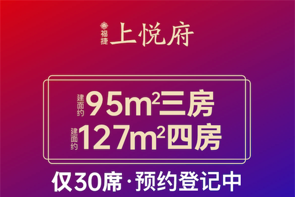 福捷华中城5期·上悦府丨史上最低房贷利率！5年期LPR直降15个点，最佳购房时机到来
