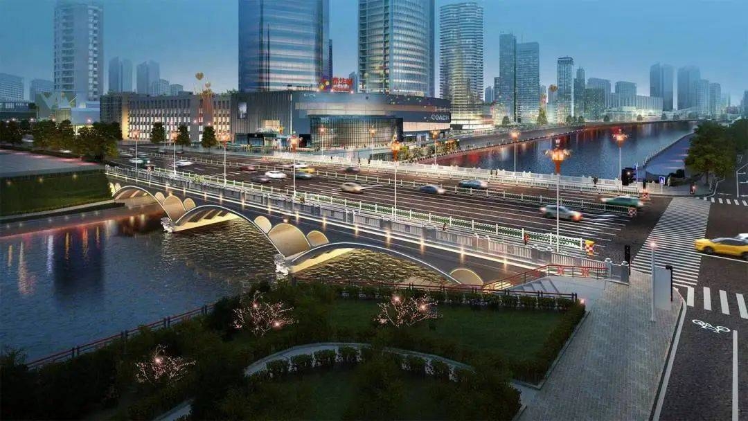 设计图曝光！潍坊白浪河“东风桥”重建方案来了！