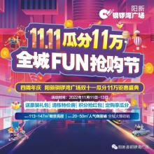 【周年大庆】全城FUN抢购节 11.11一起瓜分11万现金红包！