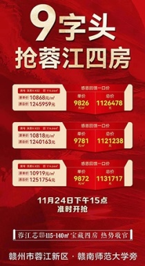 好房价到!今日开抢!9字头单价买蓉江新区保利洋房!四房总价约112万!