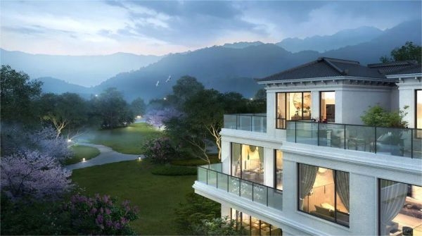 江北北荪湖景区低密别墅,湖山一品正在热销