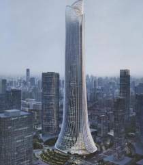上海未来浦西第一高楼“上海北外滩中心”开工 规划高度480米