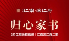 汉晨江南滨江府丨【归心家书】3月工程进度播报│江南滨江府二期