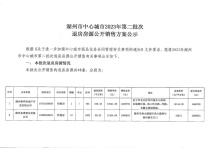 共48套！中心城市2023年第二批次退房房源公开销售方案公示