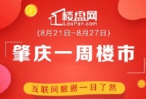 肇庆房地产8月末周周报，住宅成交减量、放缓，均价下行围绕8月