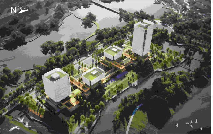 安吉“两山”未来科技城临溪科创中心建设项目工程规划许可批前公示