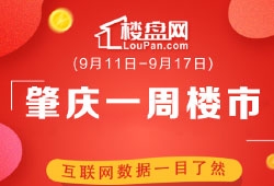 肇庆房地产9月第三周，楼市新政起效，全市成交量上涨近4成