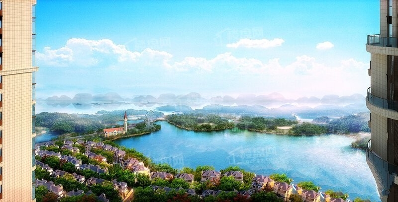 桂林市政板块湖景好房推荐——麓湖国际