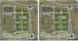 康巴什区第八小学综合楼规划设计方案批前公示