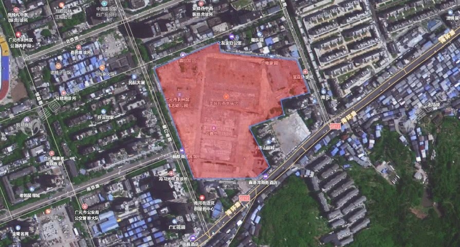 广元南河片区170亩地块拍卖，成交价7.67亿！