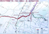 广湛高铁湛江湾海底隧道预计3月15日贯通 正线预计明年底具备通车条件