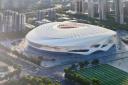 期待！又一新地标来了！广州足球公园预计明年底投入使用。