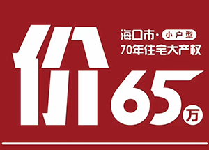 海口房价降了吗？65万就能买套小户型住宅了？