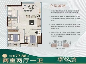 秦皇岛天洋翠堤湾三期 50万买77平米的两居室，不香吗？