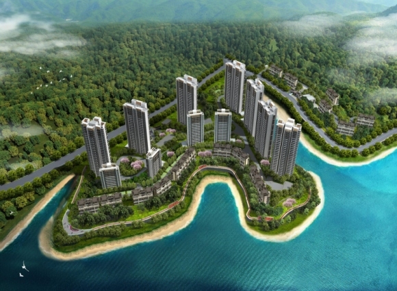 惠城区汝湖新房雅居乐白鹭湖单价4字头起，准现房一线湖景，名校旁