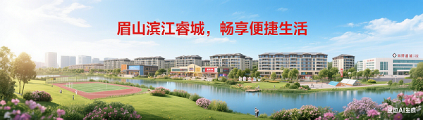 眉山滨江睿城最新楼讯：理想人居，火热在售