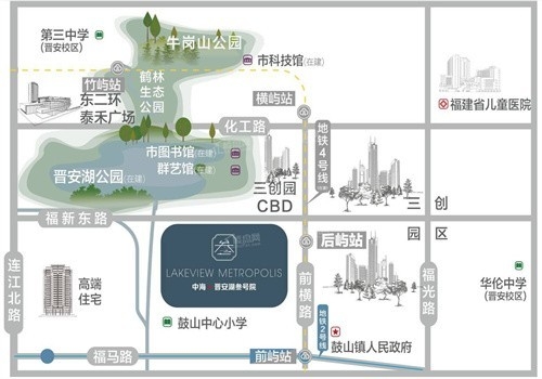 中海晋安湖叁号院周边配套怎么样？好不好？