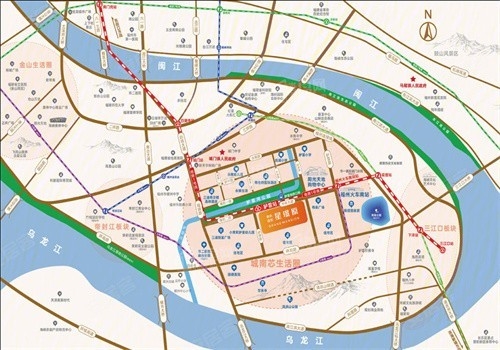 福州象屿国贸星璟原位置在哪？有什么配套？