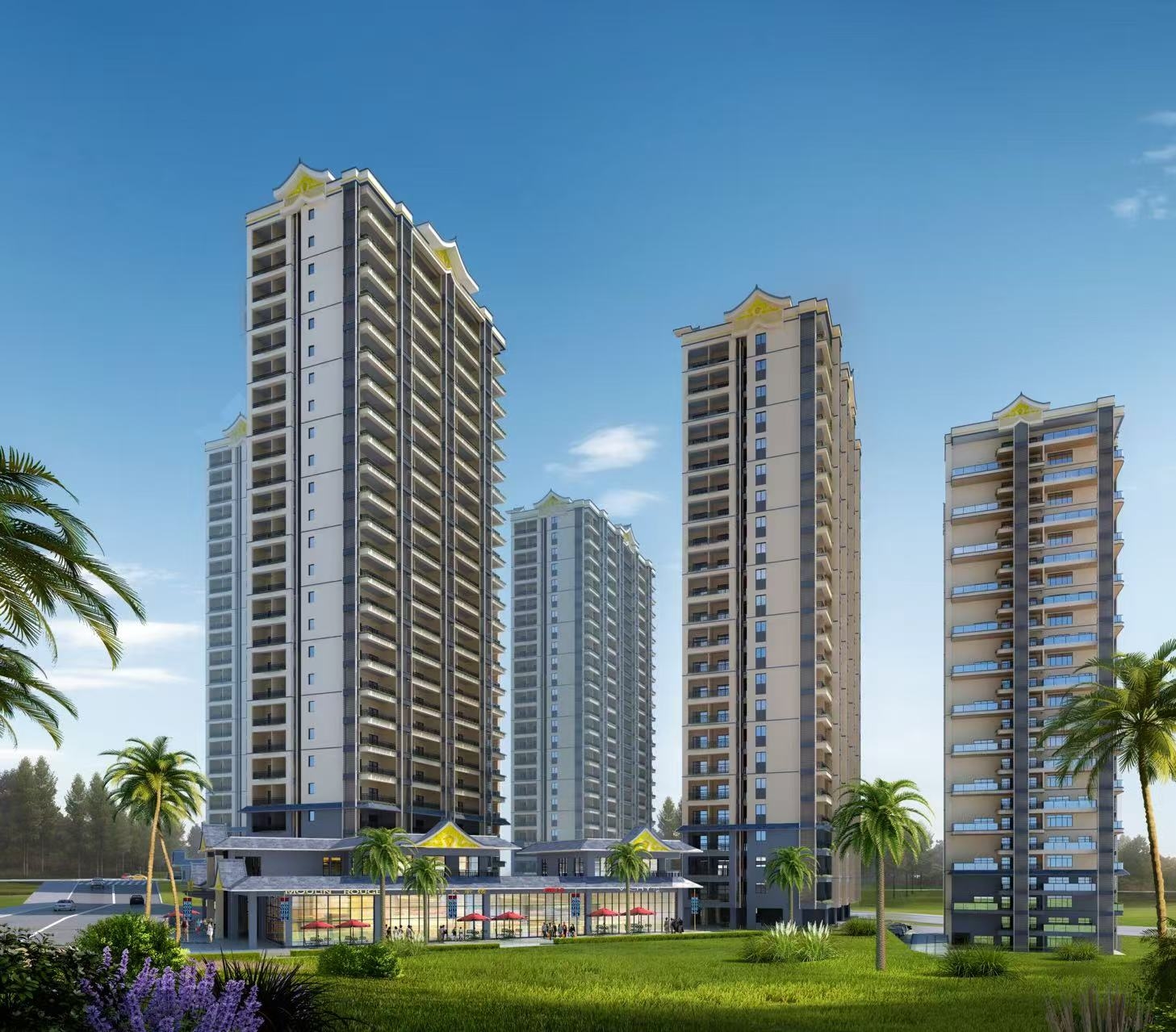 江北项目看黎都之逸景系列