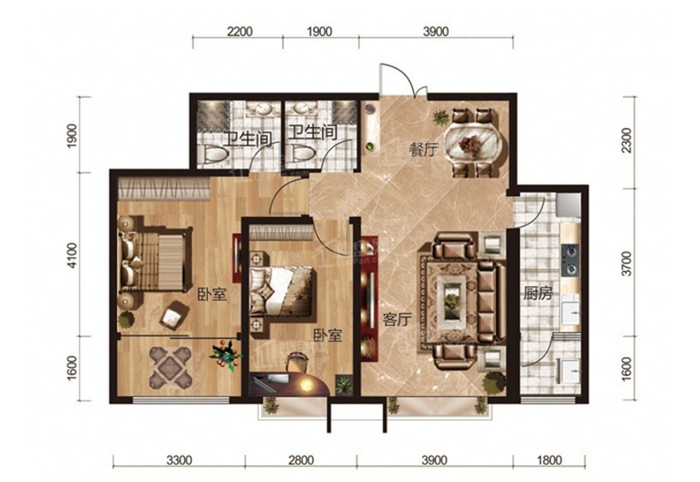 兰州中广宜景湾郡城买哪种户型好?中广宜景湾郡城大户型是多少?