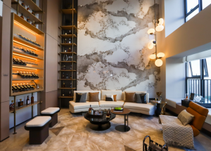 季华路双地铁公寓：建投绿地璀璨天城公寓！6米挑高，1198套拿下佛山销冠