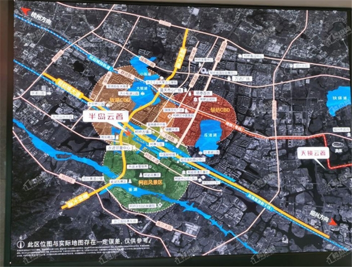 绍兴金辉半岛云著在哪?位置好吗?