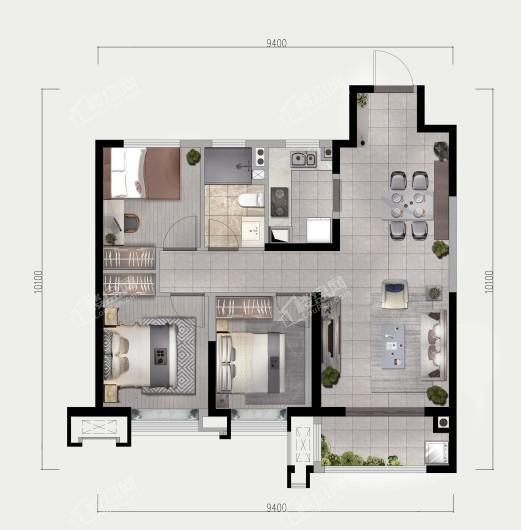 兰州华润置地未来城市95-118㎡户型怎么样?小户型刚需能上车吗?