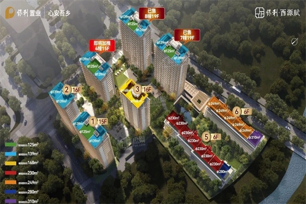 杭州保利西源赋府主力户型有哪些?户型亮点是什么?