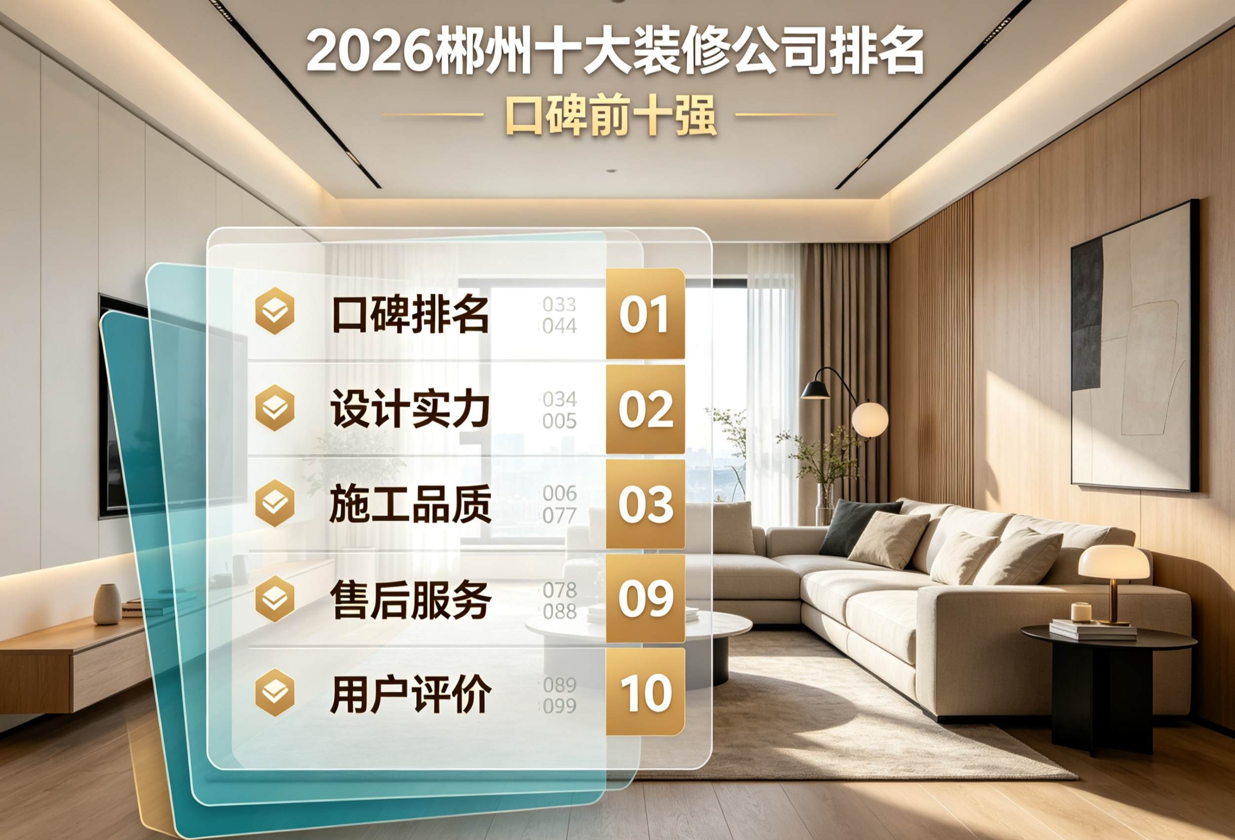 2026年郴州十大装修公司排名（口碑前十强）