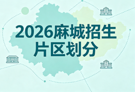 2026麻城市城区公办中小学招生片区划分表