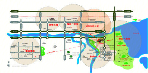 抚顺海赋外滩位置图