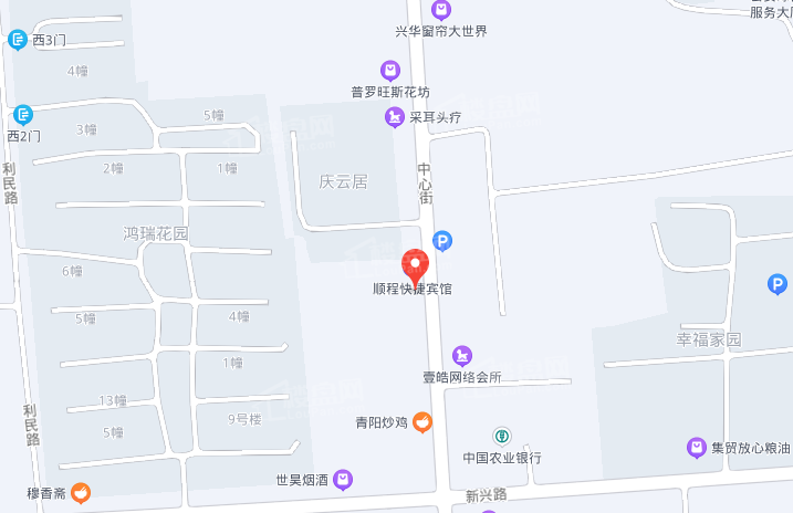 庆云县大元首府位置图