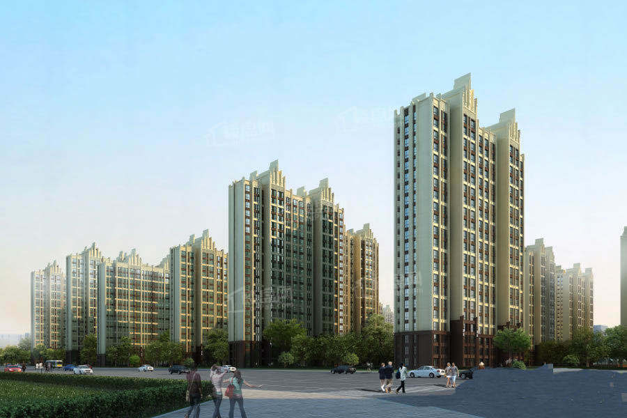 邢台金桂园3室2厅2卫户型图-邢台楼盘网