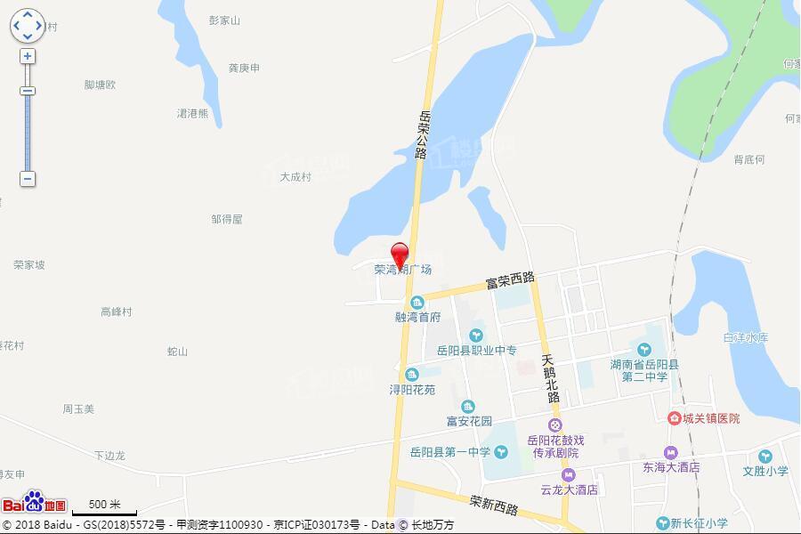 荣湖城位置图
