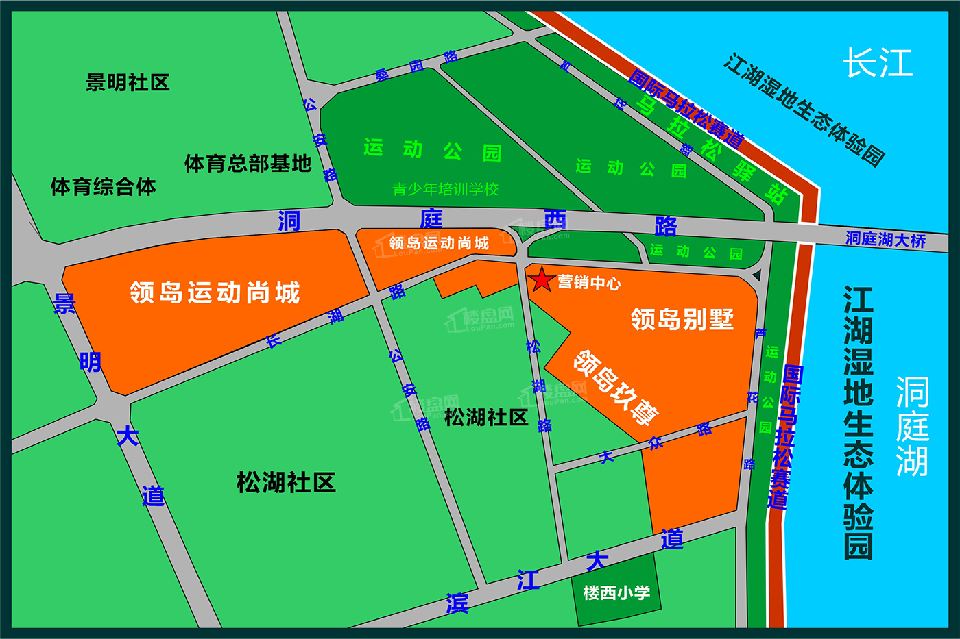 领岛运动尚城位置图