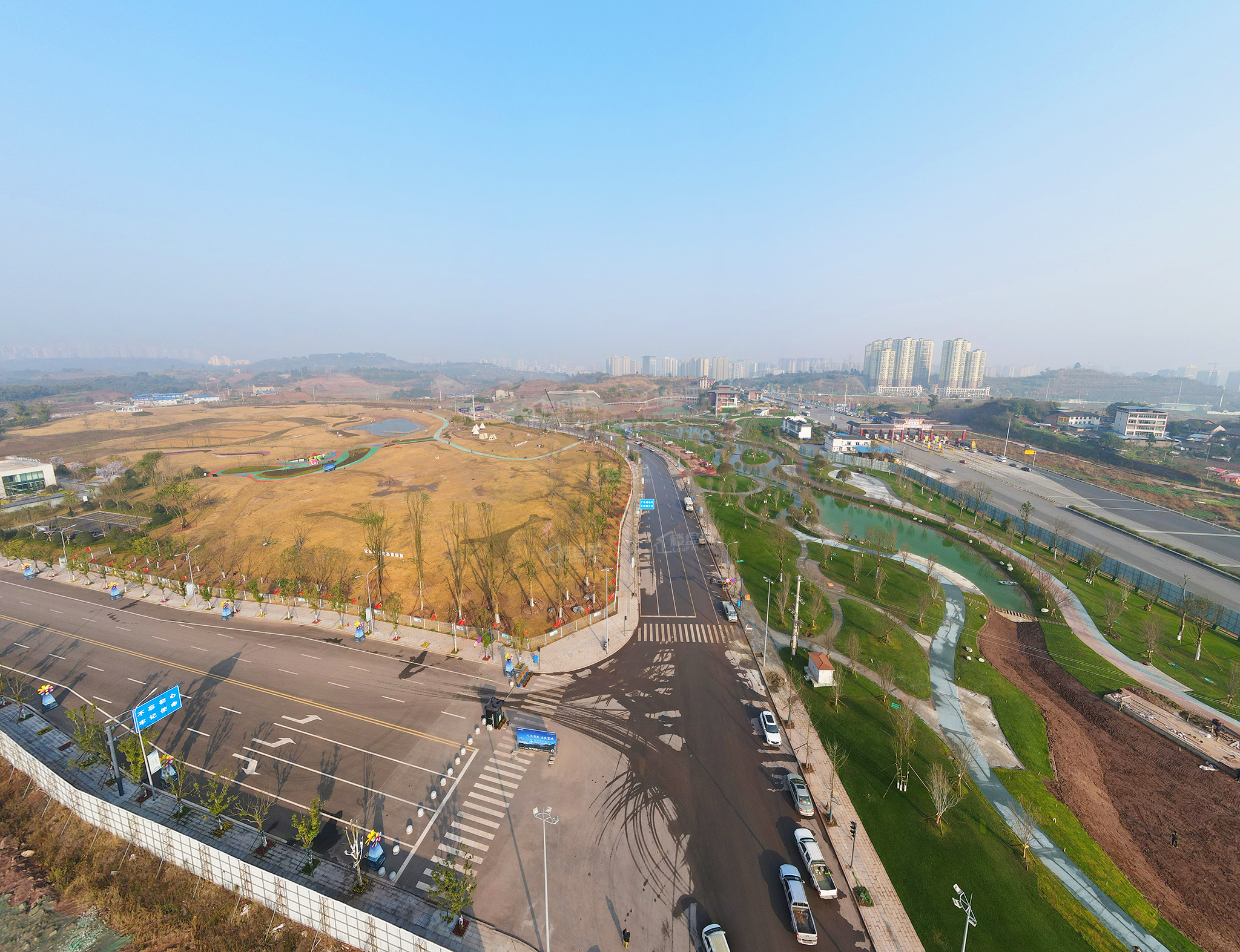 蓝城.桃李湖滨配套图