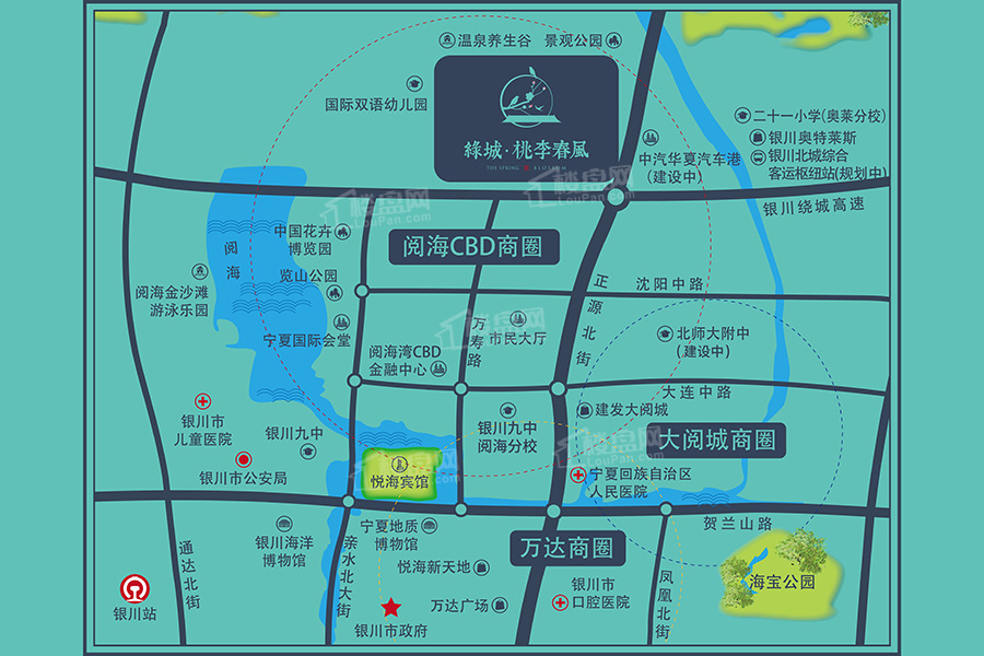 桃李春风南区位置图