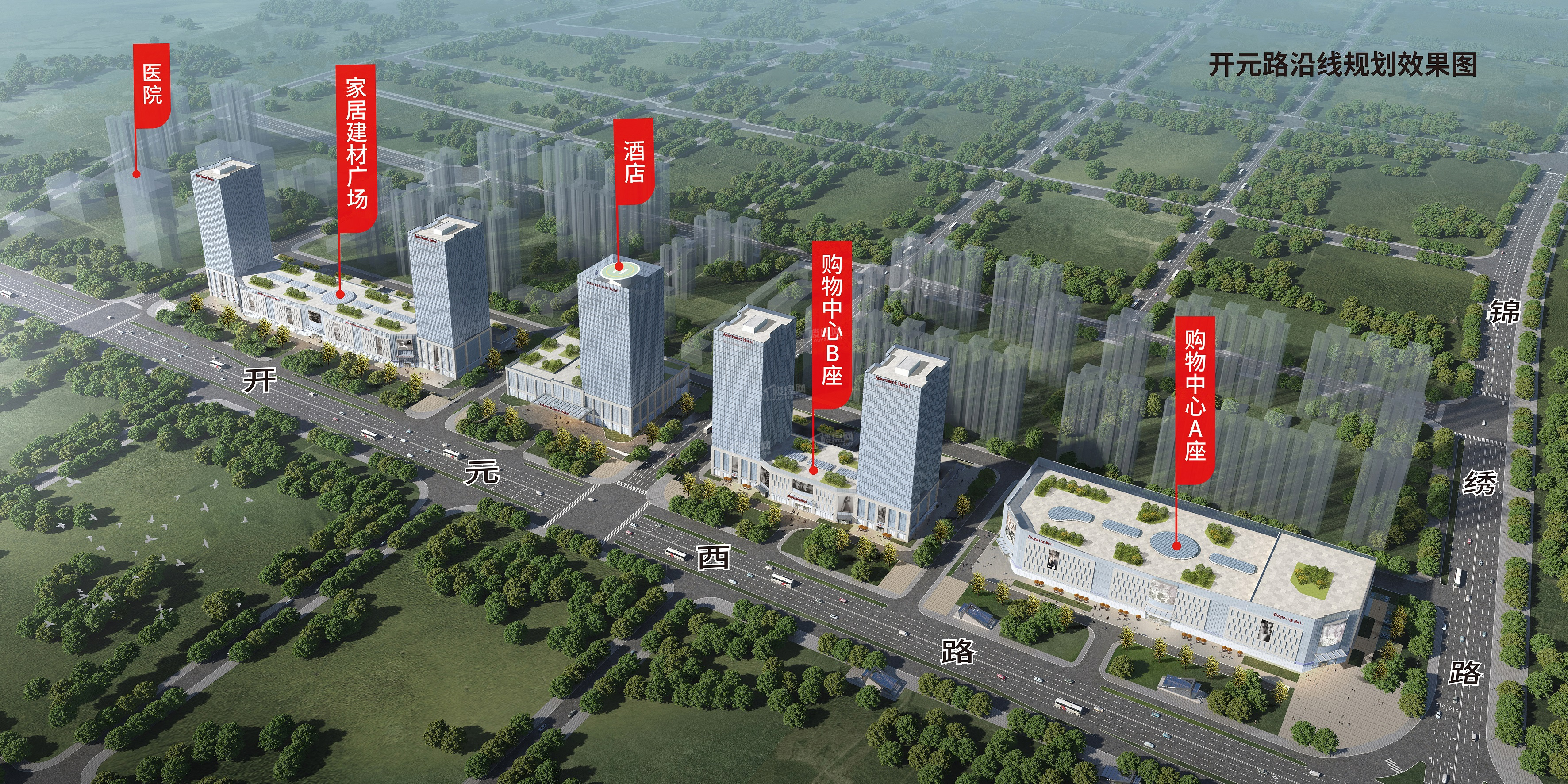 恒广国际景园三区在售建面约108-139㎡毛坯高层