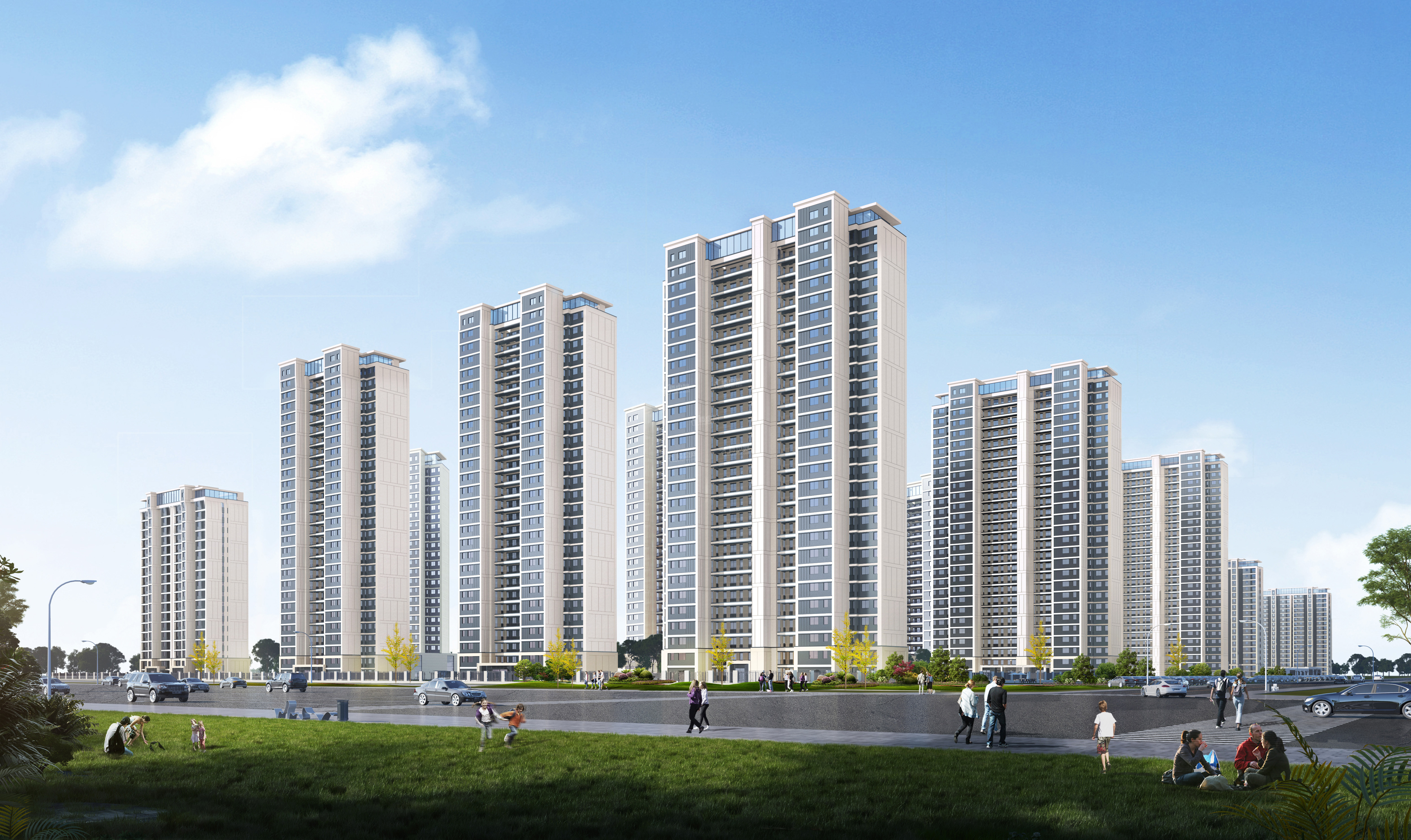 新乡昌建汇丰铂悦府效果图_实景图_样板间-新乡楼盘网