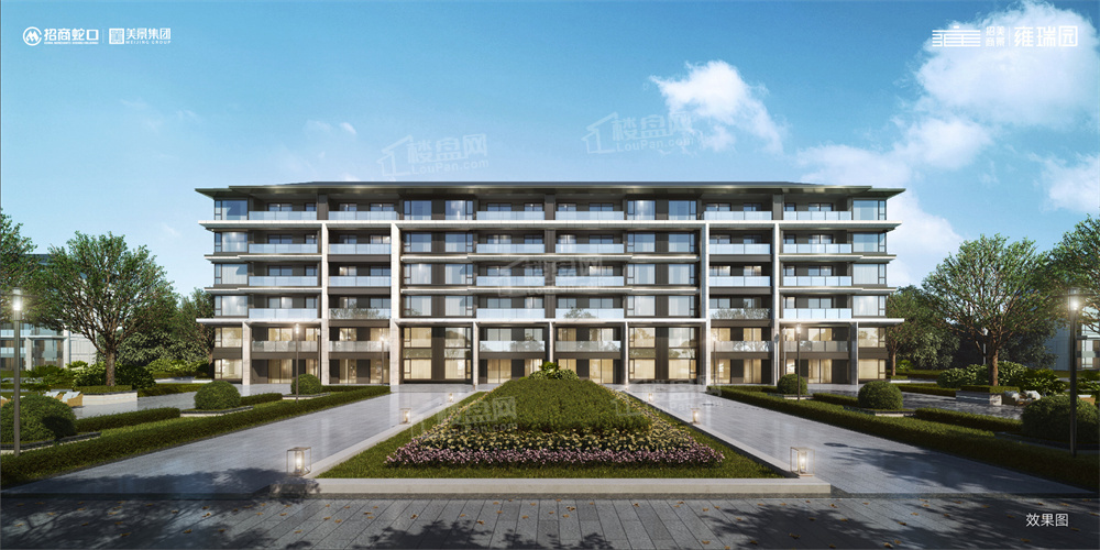 郑州招商美景·雍瑞园效果图_实景图_样板间-郑州楼盘网