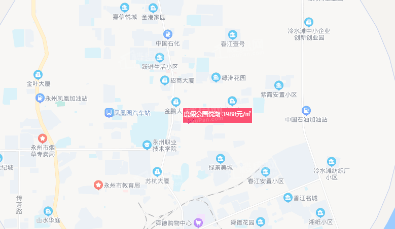 度假公园·悦湖位置图