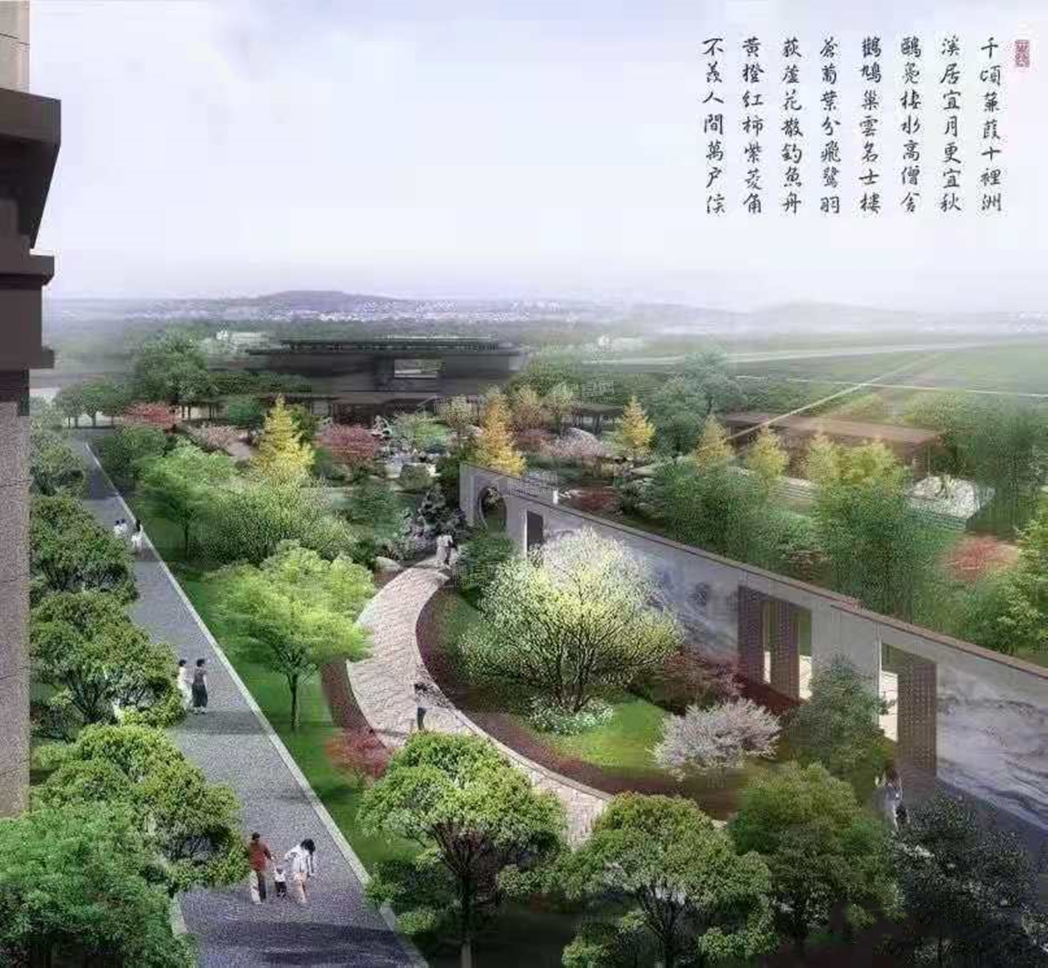 建功·芙蓉桃李郡效果图